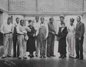 The Scottsboro Boys were nine African American teenagers and young men, ages 13 to 20, accused in Alabama of raping two white women in 1931