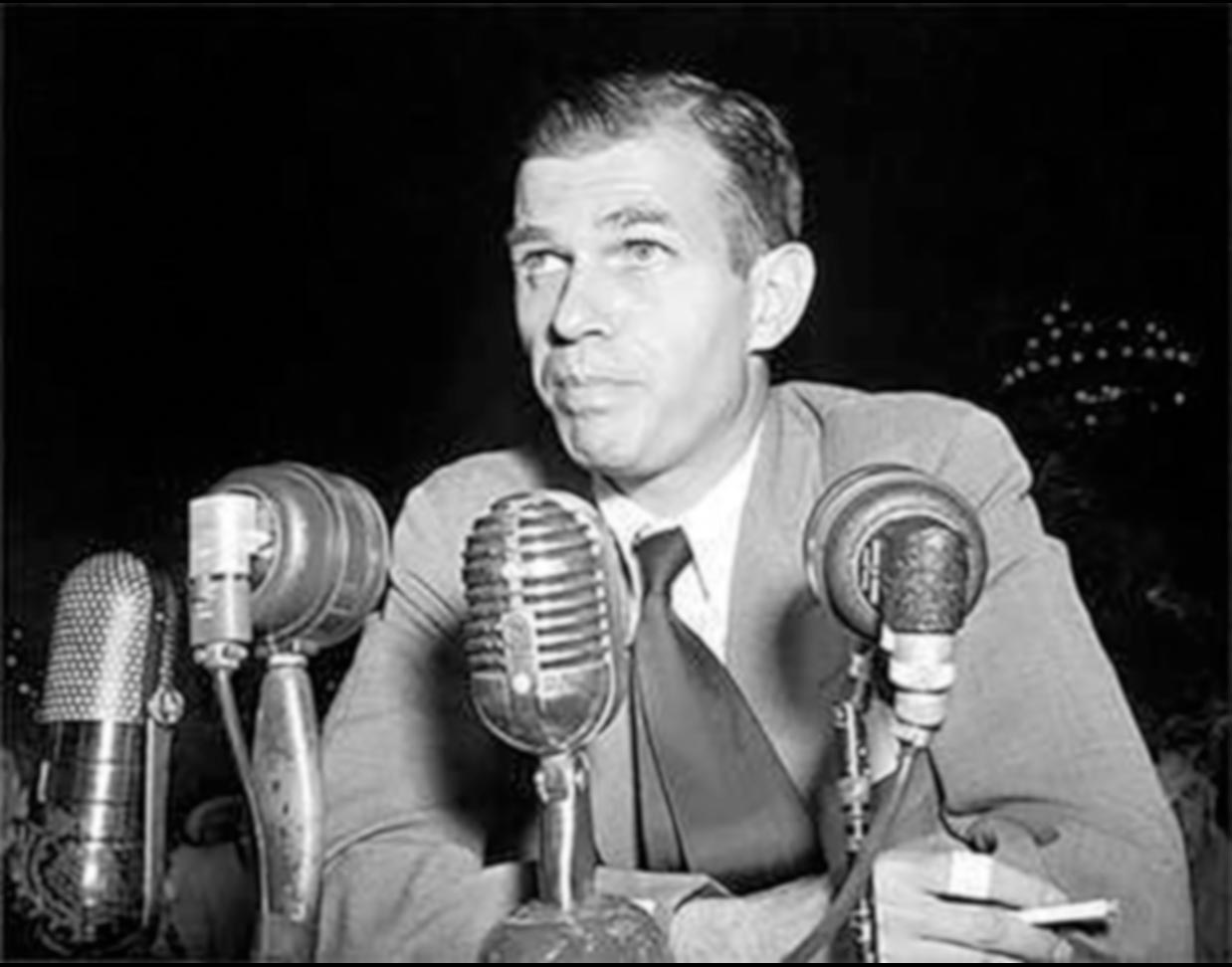 Alger Hiss was an American government official accused and convicted of spying for the Soviet Union in the Cold War Era